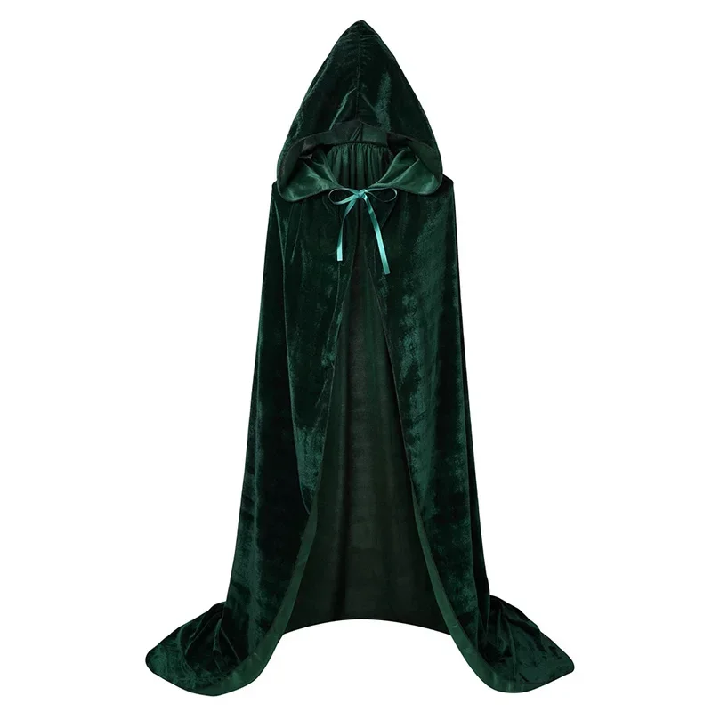 Capa de bruja de Hocus Pocus para adultos y niños, disfraz de Cosplay de Mary, Sara, Winifred, Sanson, hermana, capa de fiesta de Halloween