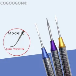 Dental Broken Root Drill Remnant Extractor Dental Dental Extractor Apical Root Fragments Drill Titanium Tip Flexible