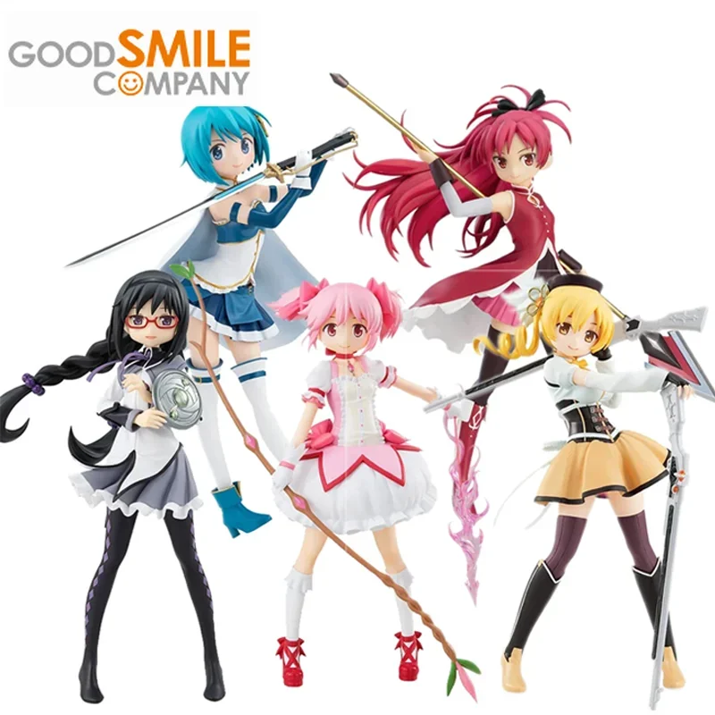 Good Smile Original POP UP PARADE Anime Action Figure Tomoe Mami Sakura Kyouko Toys For Boys Girls Kids Children Birthday Gifts