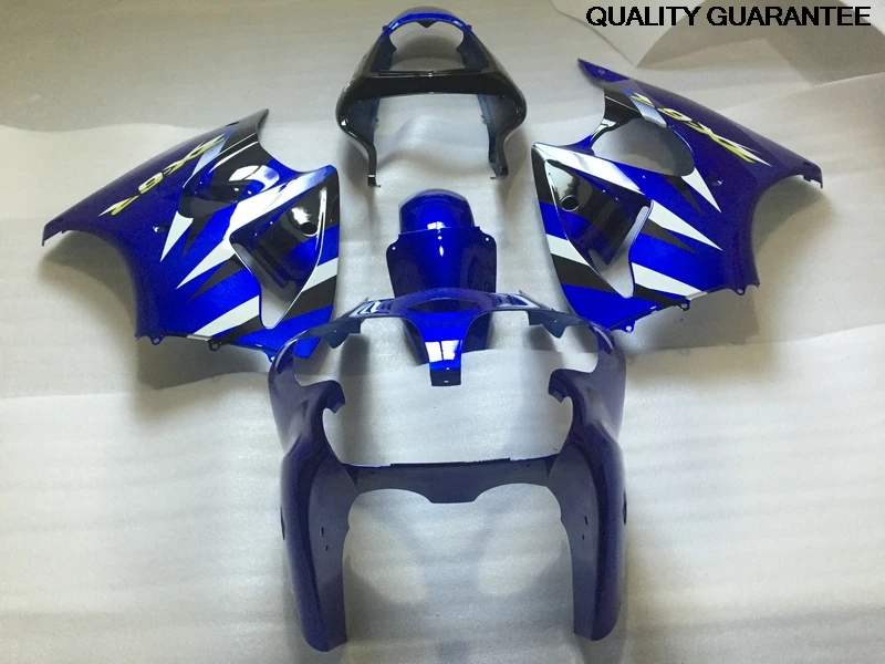 

bodywork set for Kawasaki injection mold Fairing kit ZX 6R 2000 2001 2002 white black blue fairings ZX6R 00 01 02 AA15
