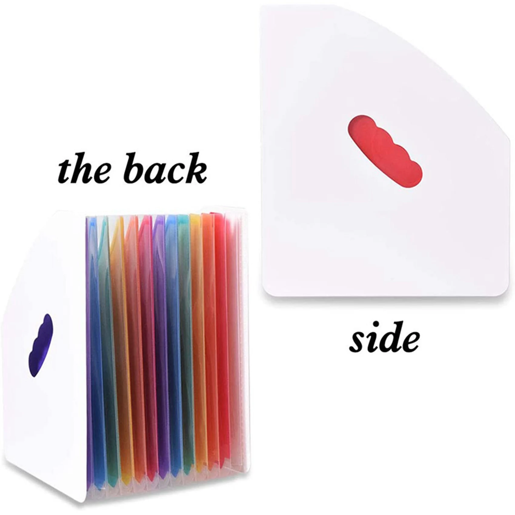 3X 확장 파일 홀더 폴더 스탠딩 A4 수직 파일 주최자 잡지 바구니 데스크탑 13 포켓 파일 홀더