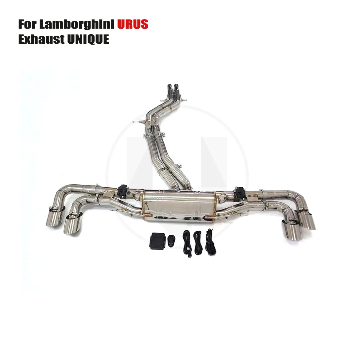 

UNIQUE SS304 Remote Valve Catback Pipe for Lamborghini Urus 4.0T V8 Muffler Engine Remote Valve Accessories Exhaust System