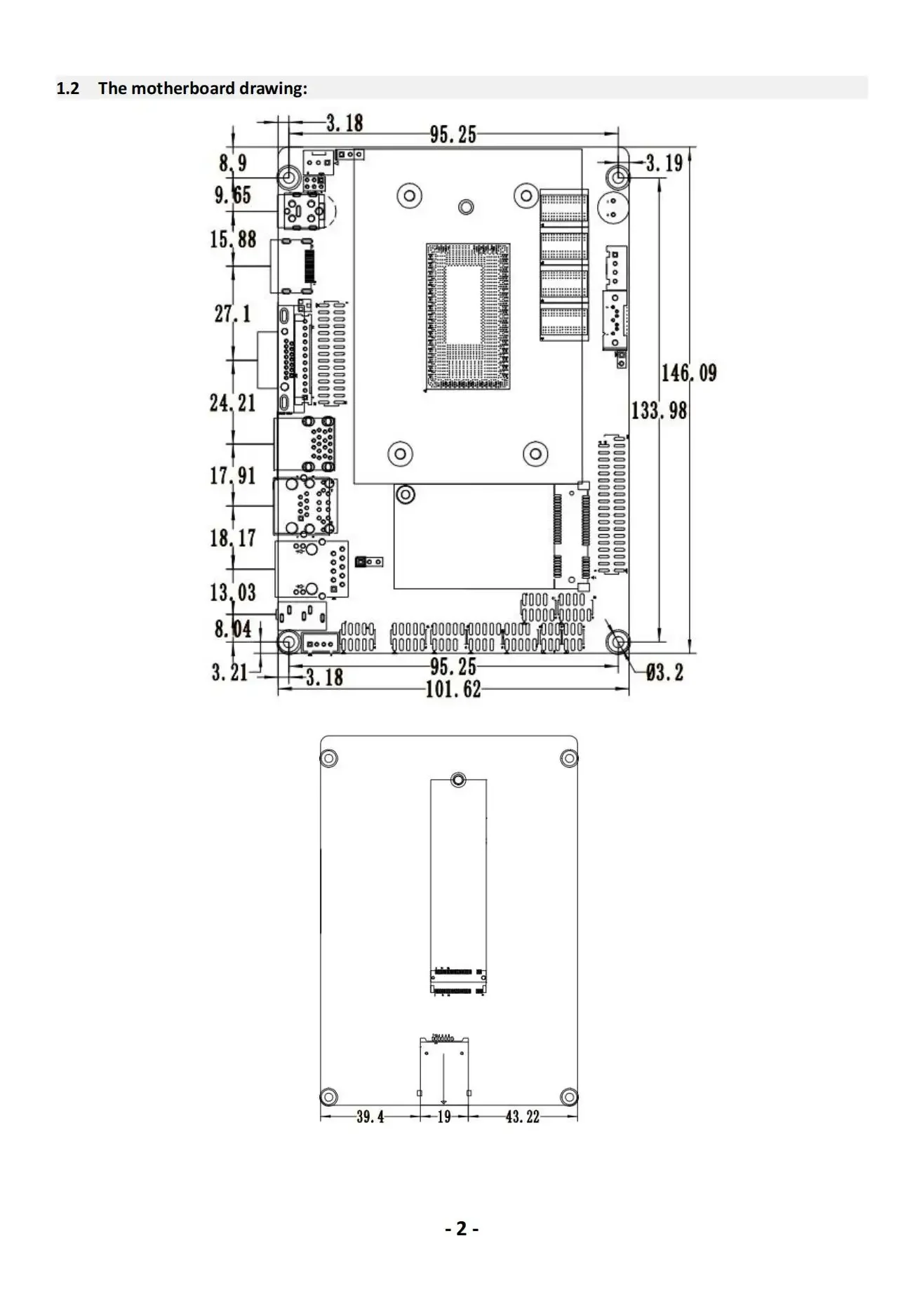 Carte mère ELSK 24V EDP 1HDMI VGA GPIO P1 10 Linux OS Core I7 7500U 8G RAM, 3.5 pouces DDR4