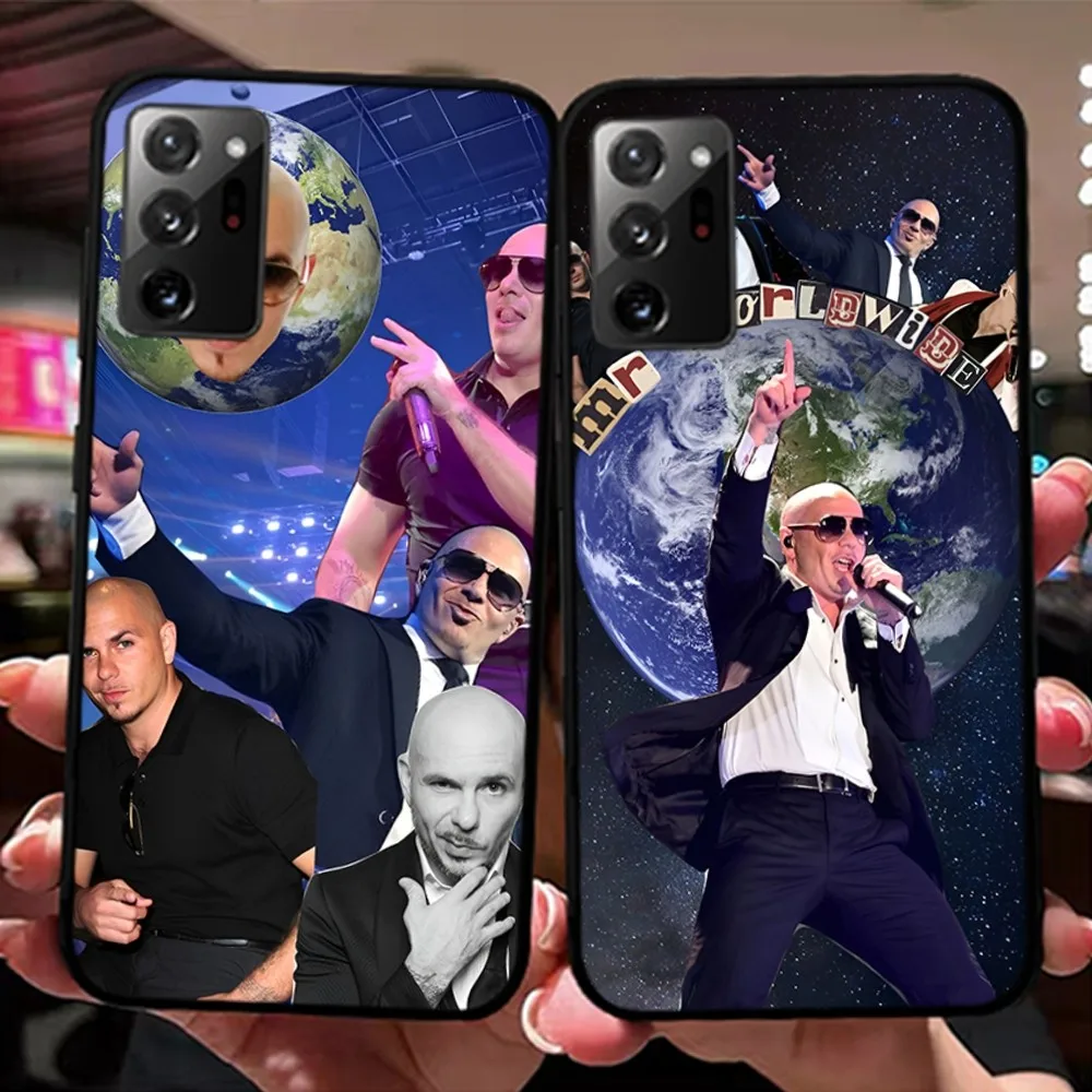 Rapper Mr W-Worldwides Pitbull Phone Case For Samsung Note 8 9 10 20 pro plus lite M 10 11 20 30 21 31 51 A 21 22 42 02 03