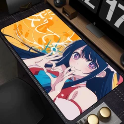 Gaming Accessories Mause Pads Oshi No Ko Hoshino Ai Computer Mouse Pad Carpet Kawaii Girl Deskmat Keyboard Pads коврики для мыши