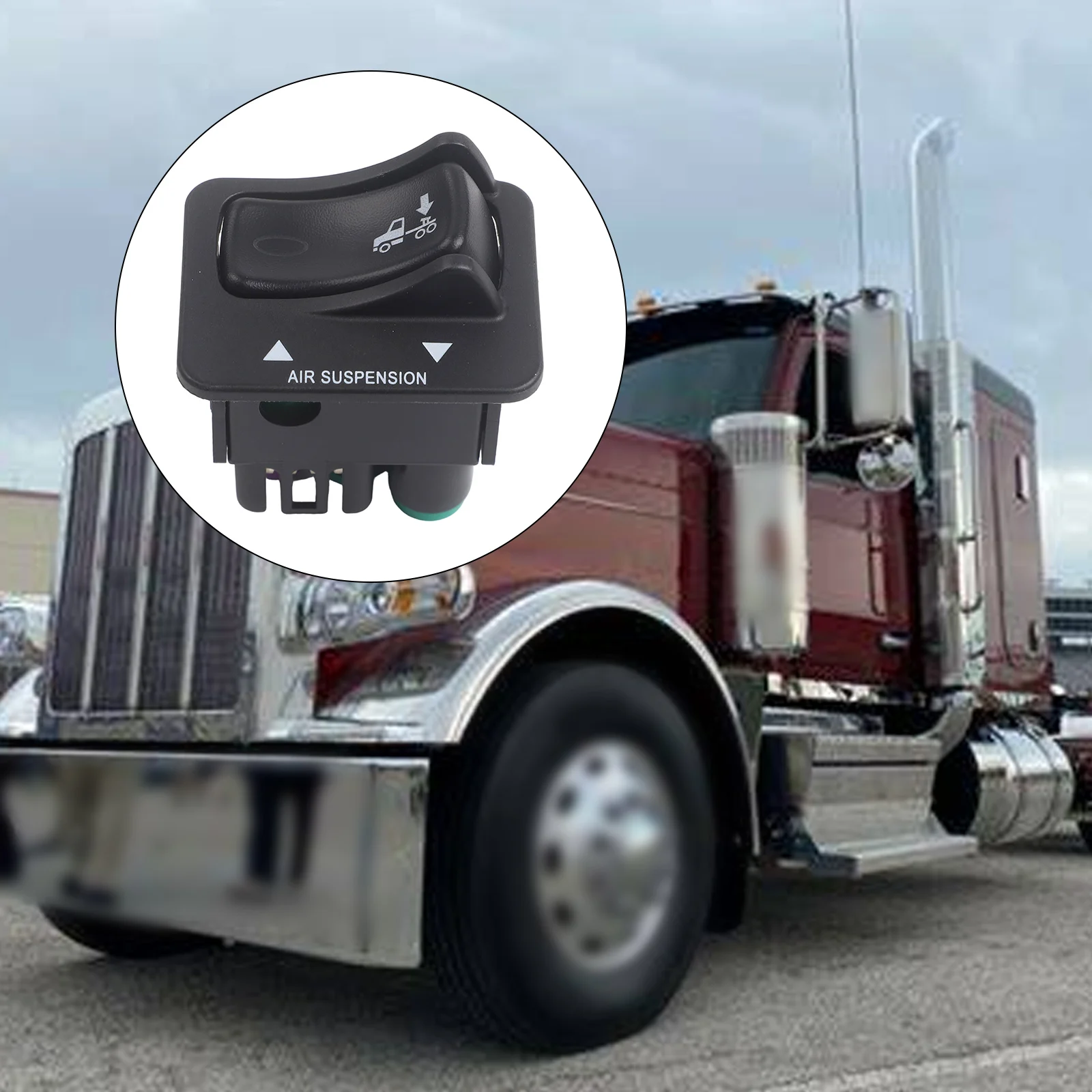 Truck Button Replacement Switch Air Suspension Switch 1 Piece Included Direct Replacement High Universality Fitment