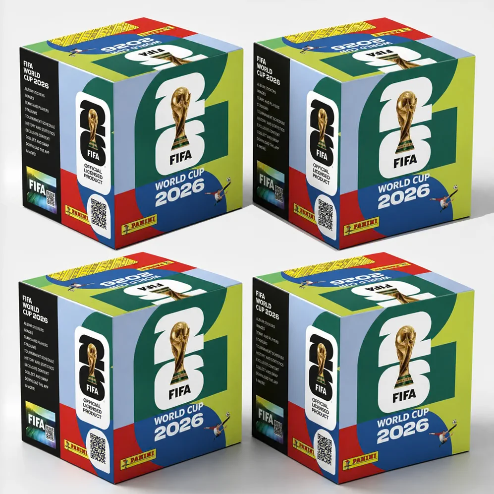 2026 Bestseller Panini 2026 FIFA World Cup Panini Aufkleber Internationale Version Seltene Sammlung Fußball-Fan-Souvenir Geschenk