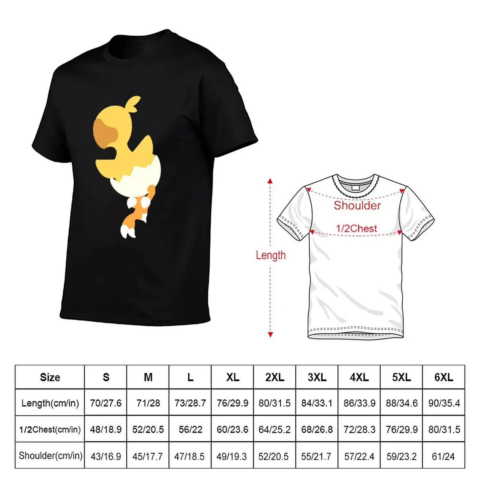 Wayward Hatchling Silhouette T-Shirt for a boy tees Aesthetic clothing mens graphic t-shirts pack