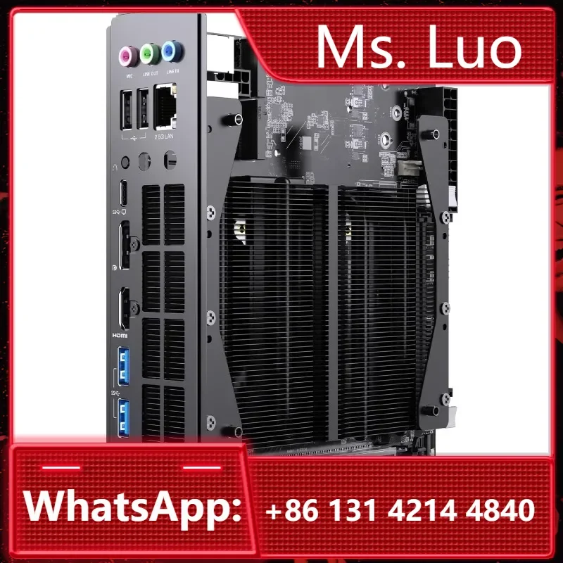 Материнская плата для настольных ПК BD795i SE Mini ITX, AMD Ryzen 9 7945HX (16C/32T), 2 слота DDR5, слот PCIe 5,0 x16, 2 шт. M.2 PCIe 4.