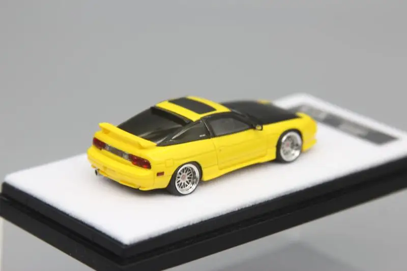 404Error 1:64 Nissan Silvia S13 180SX Collection of die-cast resin car decoration model toys