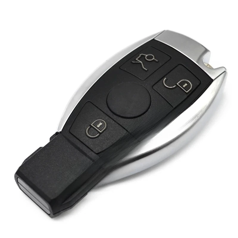 Llavero remoto de coche 315/434Mhz para Mercedes Benz NEC BGA BE W202 W203 W204 W210 W220 semi-llave inteligente menos