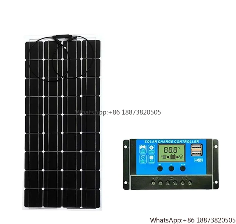 DIY 100W flexible solar  Panels Kits 100W Cell Mono Flexible Solar Panel