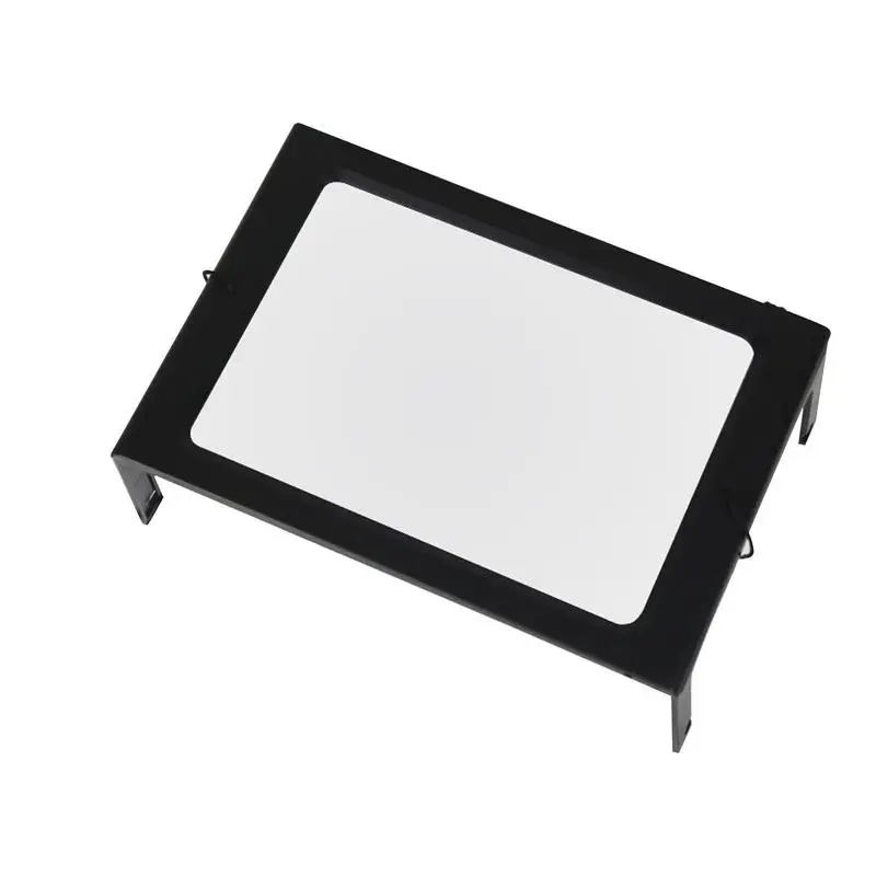 Page Magnifier Magnifying Glass With 6 Led Light Hands-Free Magnifying Glass Large Lens Magnifier Full-Page Rectangular
