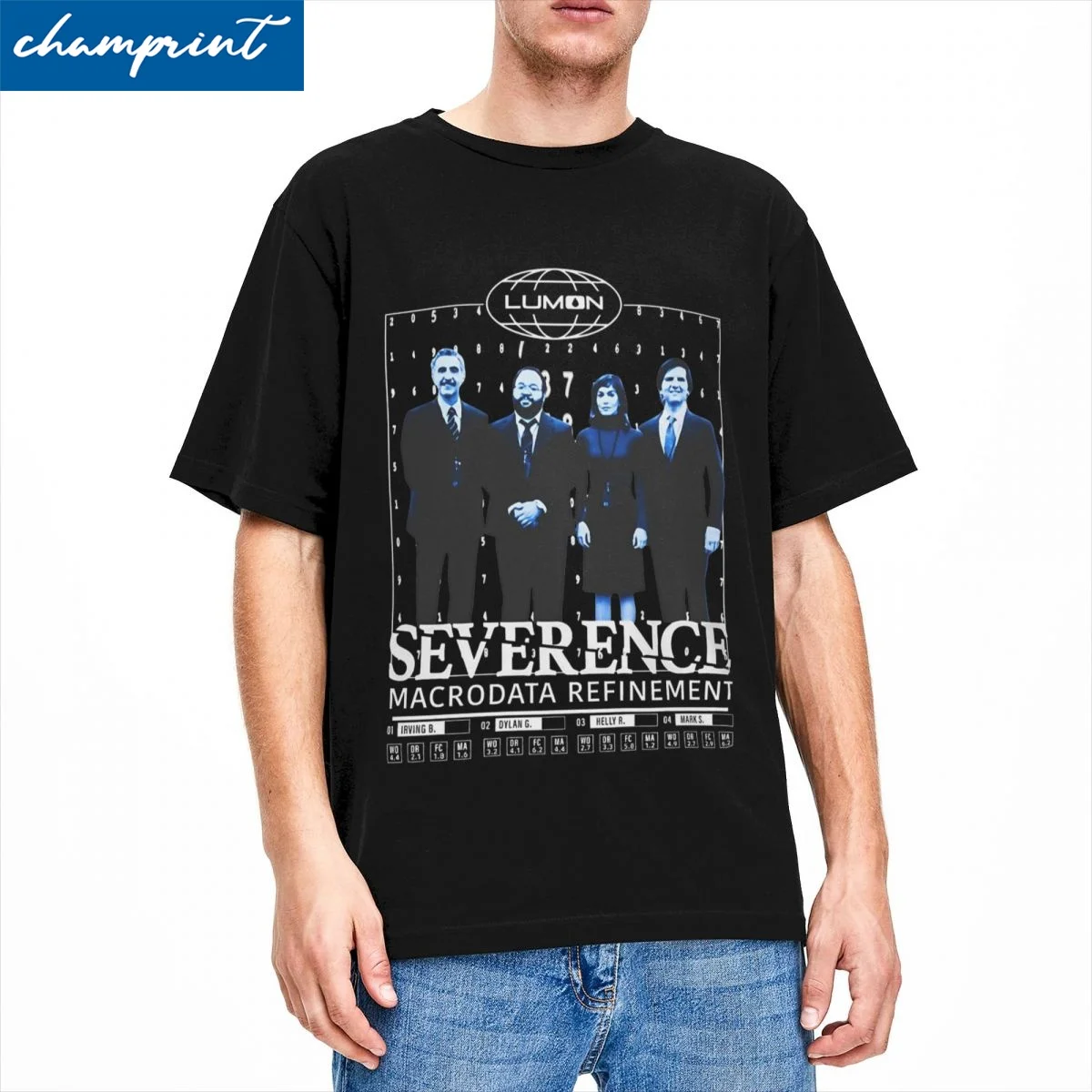 Severance Men Women T Shirt Exclusive Irving G Helly R Dylan G Mark S Tee Shirt T-Shirts Pure Cotton 4XL 5XL Clothing