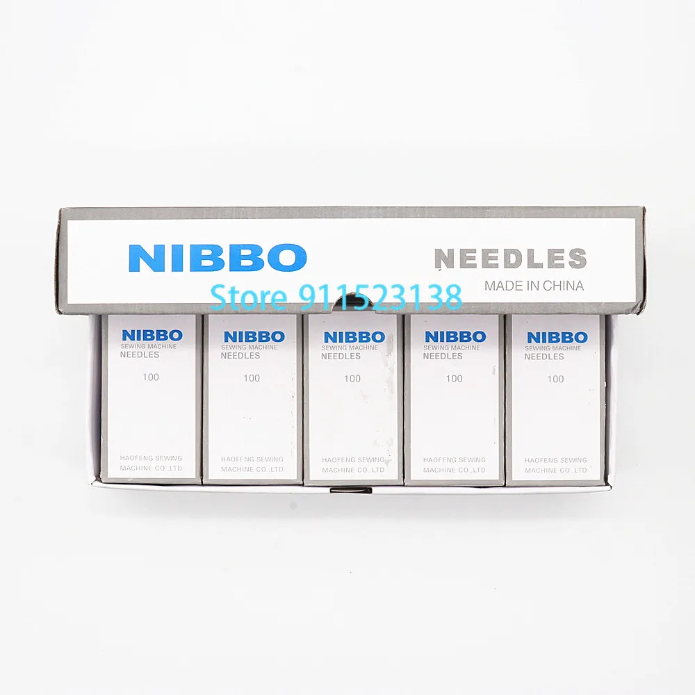 500 Pcs Genuine NIBBO Sewing Needle DCX1 65/9 70/10 75/11 80/12 90/14 100/16 110/18 For Industrial Sewing Machine