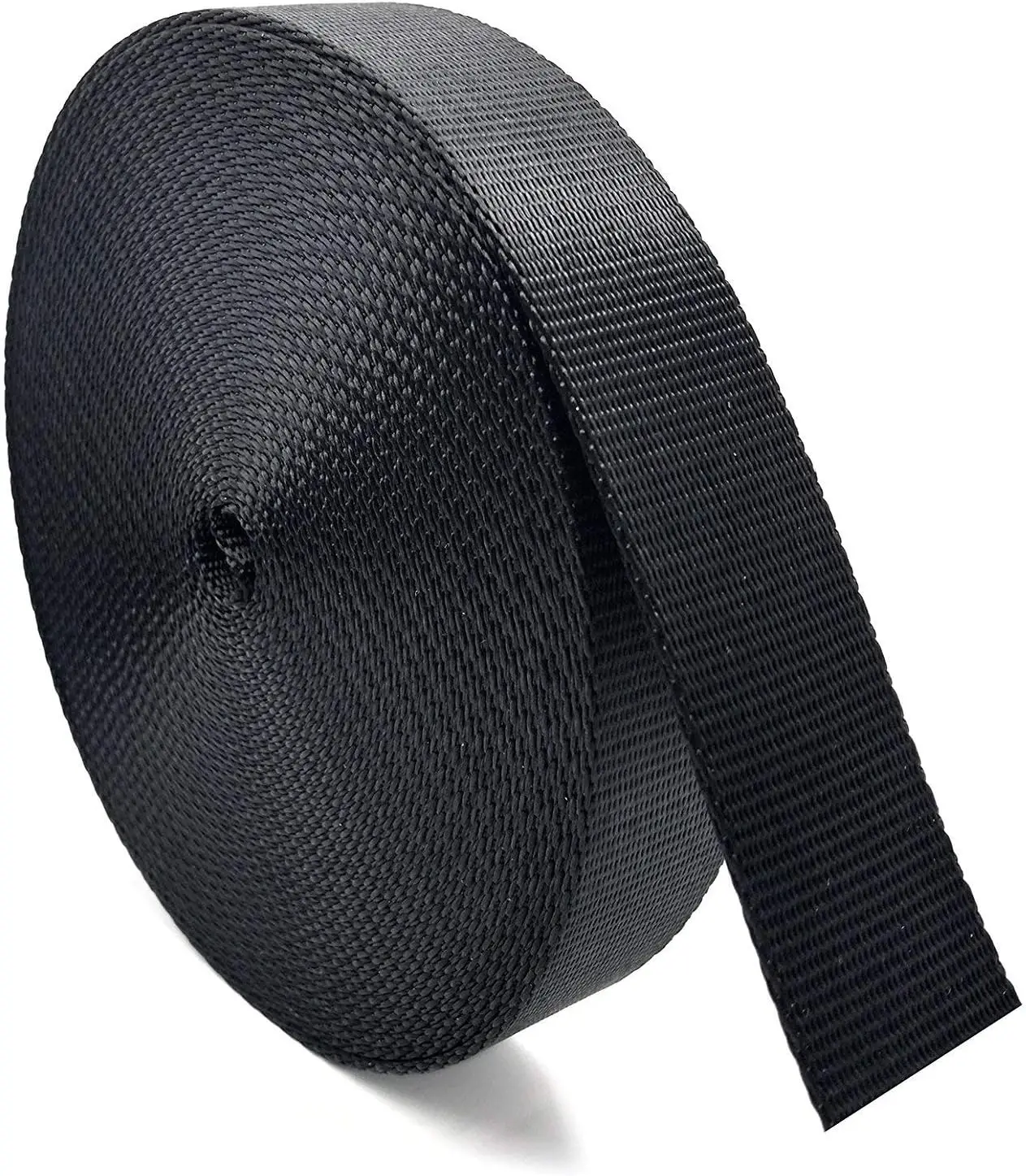 1 yard Nylon Ribbon Safety Belt Computer jacquard Ribbon Outdoor Backpack Bag Parts Black