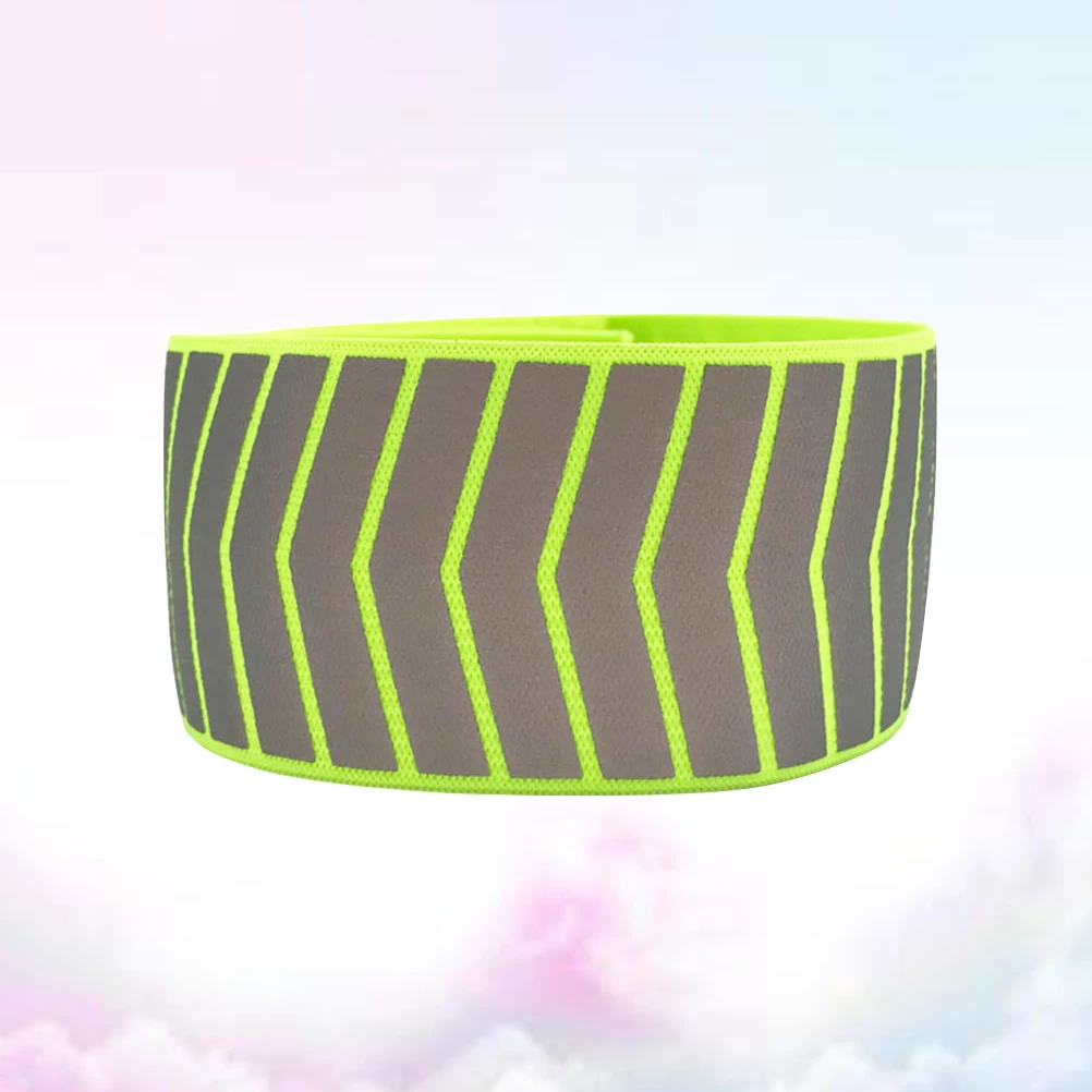 Reflective Tape Night Running Safety Pants Strip Lorescent Ribbon Warning Belt Green Bind Sports Durable Polyester Reflective