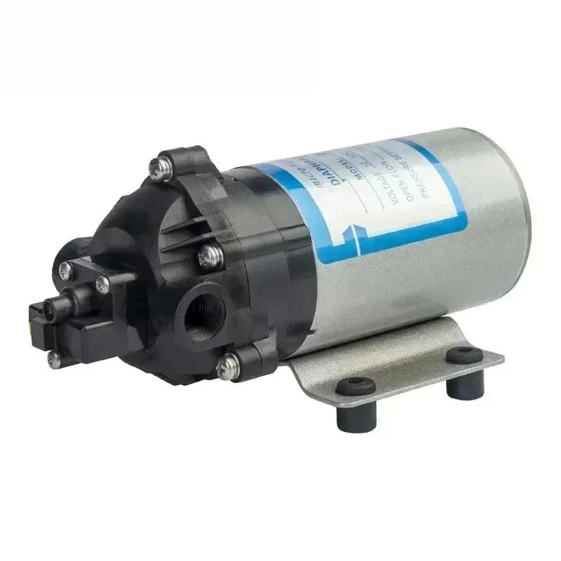 Everbright Store 12V 24V 5L/min 60PSI 5m High-pressure Diaphragm Pump Spray Pump Self-priming Pump
