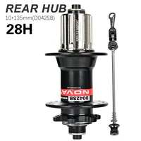 Bujes de bicicleta Novatec D041SB D042SB bujes traseros de bicicleta MTB 28 32 36 agujeros para HG 8 9 10 11 velocidades SX NX 12 velocidades CR-MO buje libre de acero