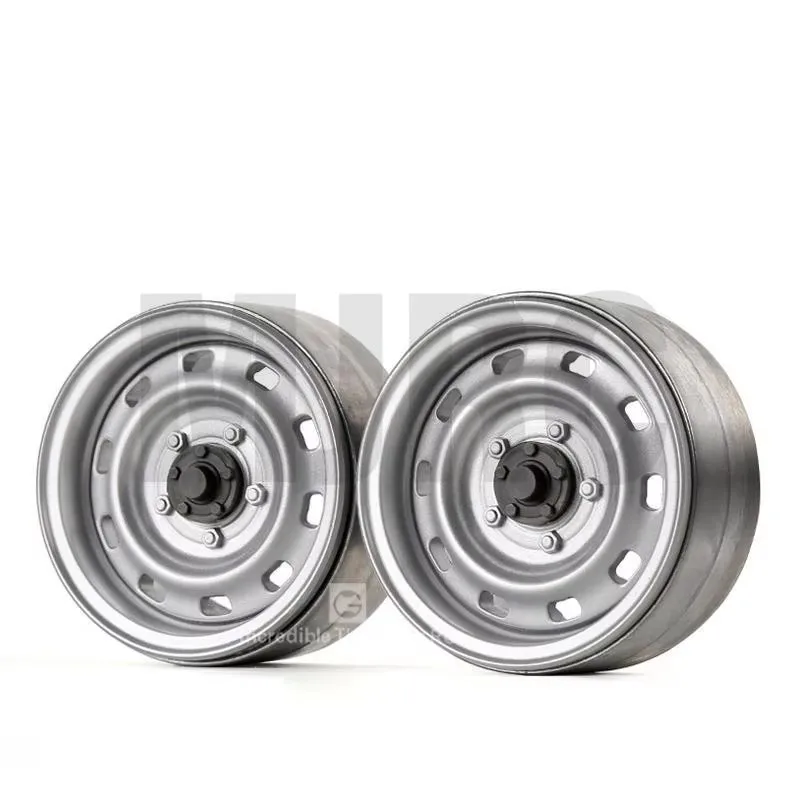 2/4pcs Metal 1.9inch Wheel Hub Beadlock Rim For 1/10 Rc Crawler Car Traxxas Trx4 Bronco Rc4wd D90 D110 Axial Scx10 90046 Jimny