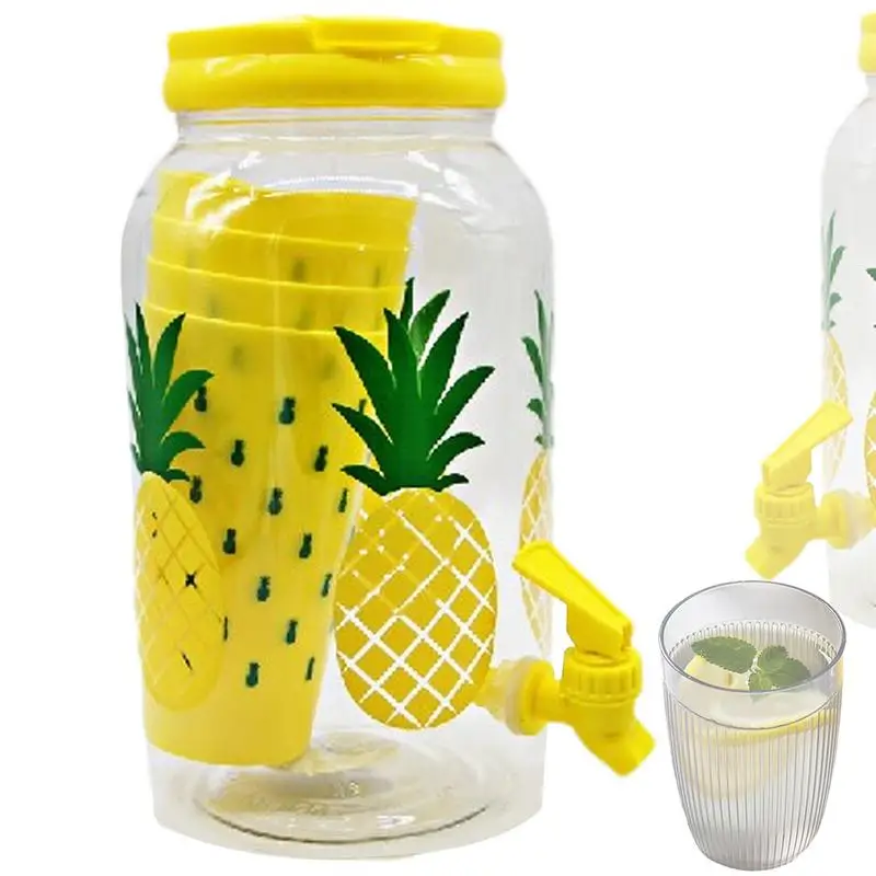 

Beverage Drink Dispenser For Fridge Refrigerator Cold Kettle Drink Dispenser 3.8L Refrigerator Cold Kettle Drink Dispenser Fruit