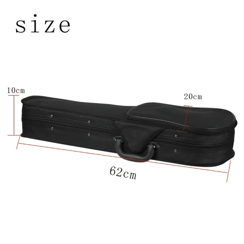 

1/8 Black Children Acoustic Violin Fiddle with Case & Bow & Rosin Violin Accessoriesfor Beginner Students Kids