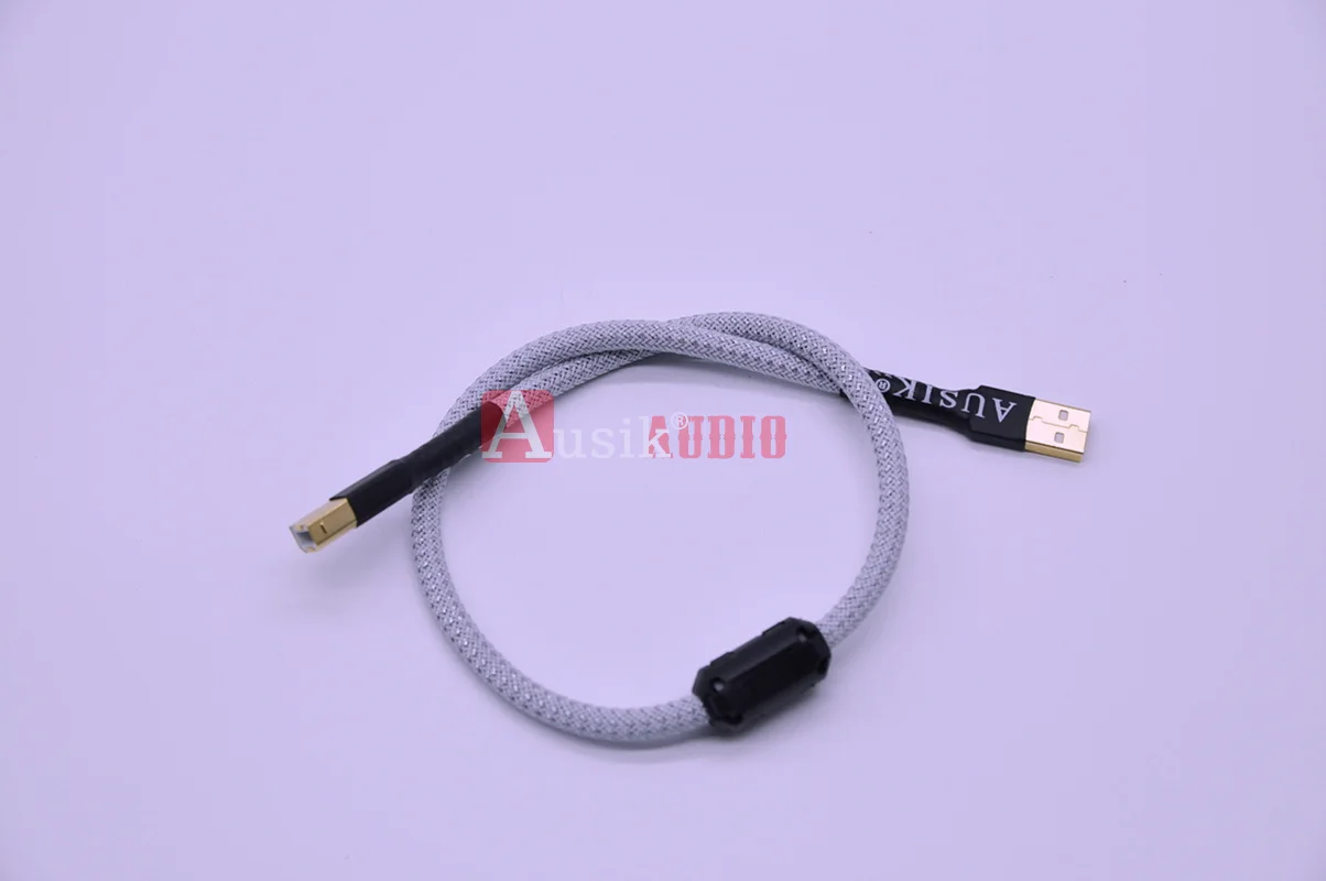 HiFi USB 2.0 Type A To B Audio Cable / Canare Audio Cable USB Data Cable for PC MP3 CD DVD Amplifier DAC