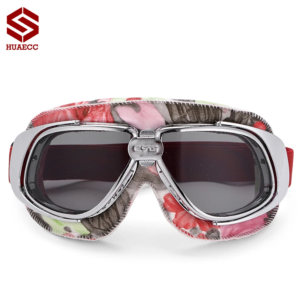 

Motorcycle Glasses ATV Dirt Bike Leather Motocross Goggles Eyewear Downhill Bike Helmet Googles Sports Sunglasses 6 Colors