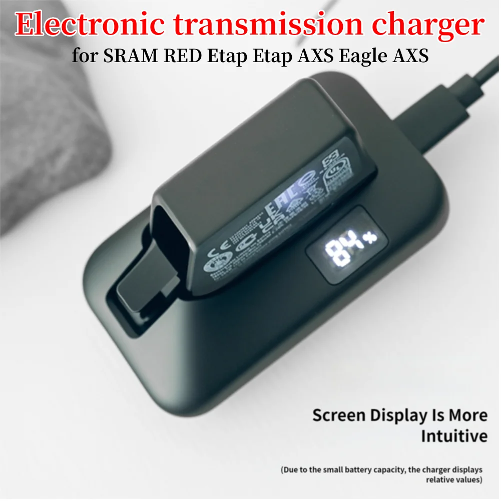 

Battery Charger Bicycle Derailleur Charger Bicycle Shift Charger for SRAM Red ETap Derailleur Batteries