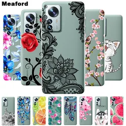 For Xiaomi 12X Case 12 Pro TPU Silicone Soft Cartoon Clear Case for Xiaomi 12 Lite Cover mi 12Pro 12 X Lite Transparent Coque