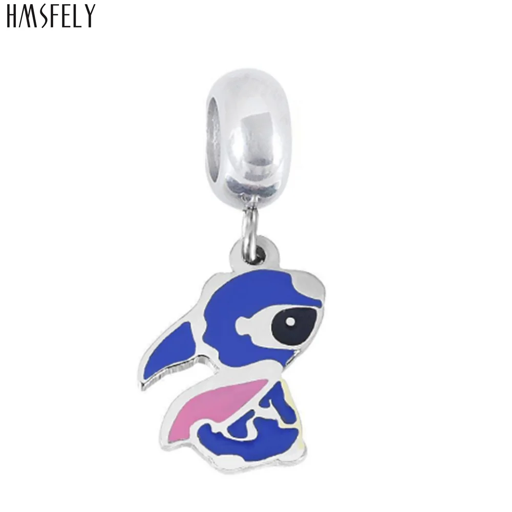

HMSFELY Lovely hare Design Steel Pendant For DIY Bracelet Necklace Jewelry Making Accessories Women Bracelets Parts