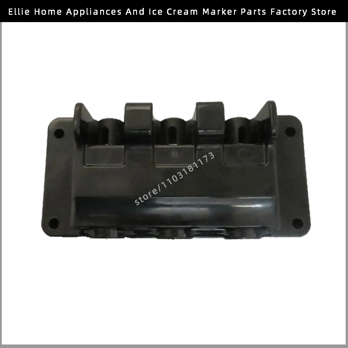 

New Front Panel Block Head Spare Parts Of Soft Serve Machines Ice Cream Makers Accessories With Valve Rods