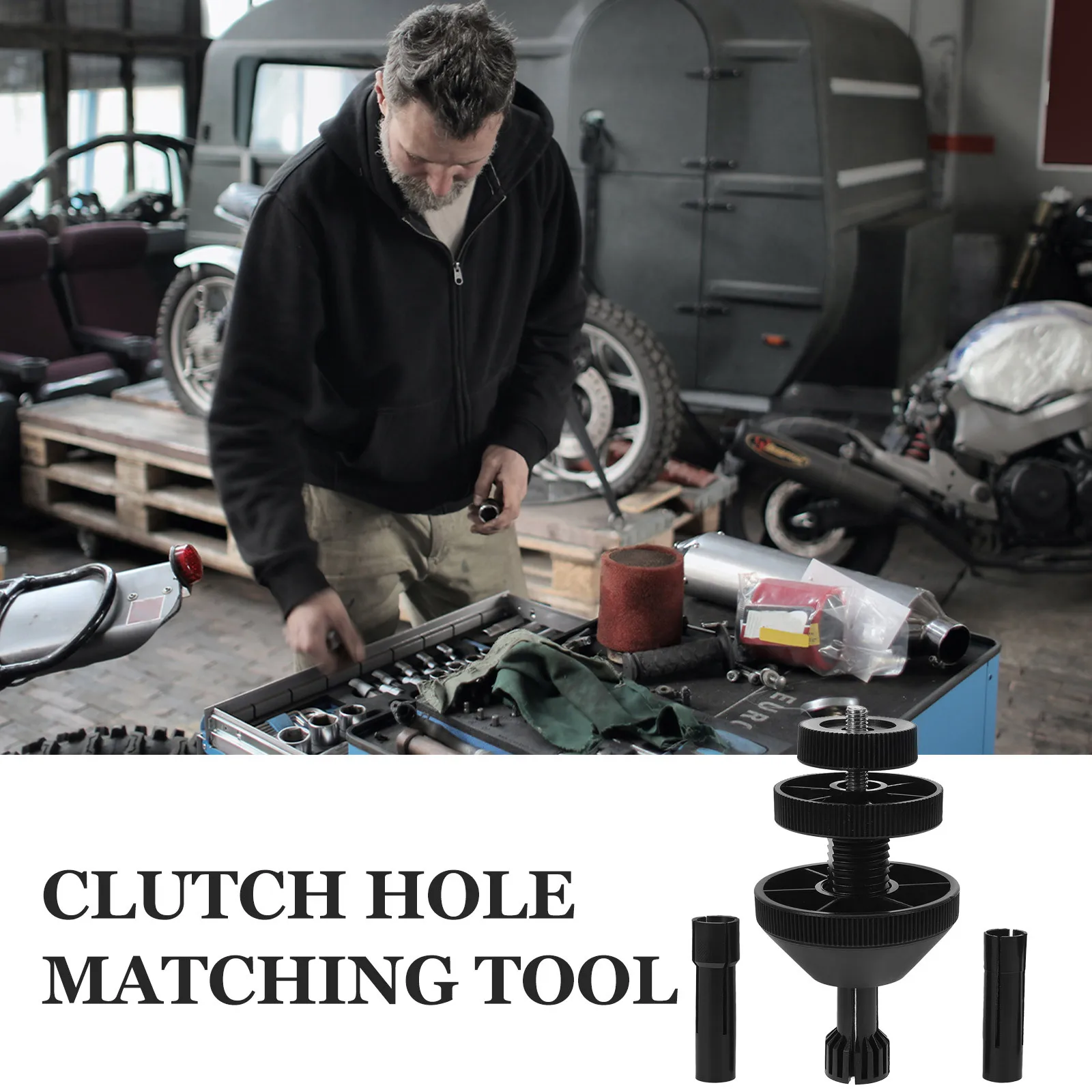 

1Set Clutch Centering Tool Kit Precision Calibration Durable Reliable for Mechanics and Enthusiasts Clutch Aligner