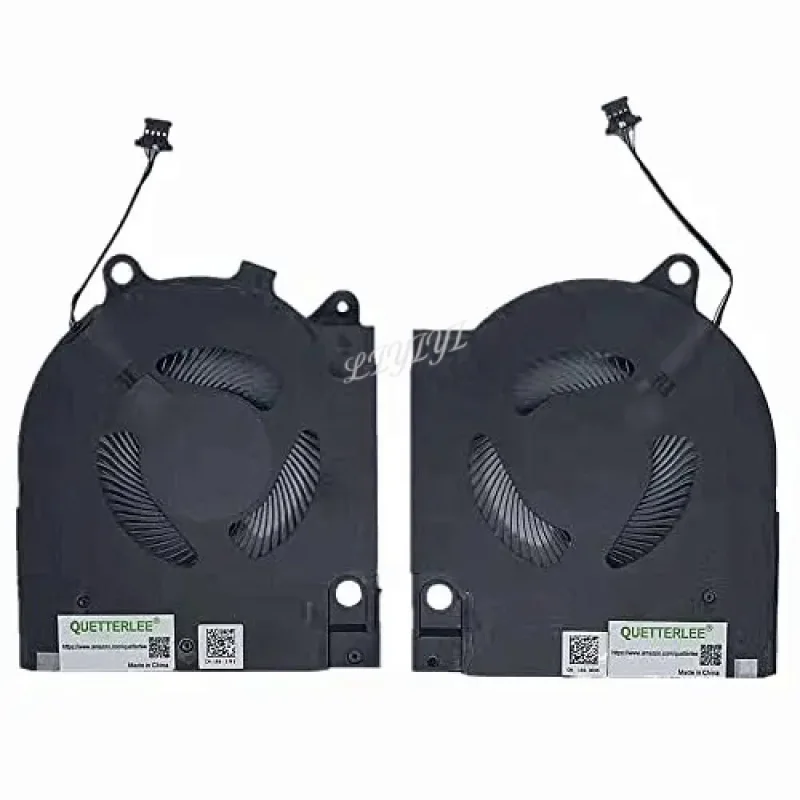 Replacement New Laptop CPU and GPU Cooling Fan for Dell 2021year G15 5510 RTX3060 G15 5510 RTX3050 G15 5511 RTX3050 Series Fan