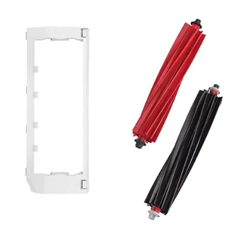 【Berserk】Для Roborock Qrevo Master/V20/P10S Pro, крышка основной щетки с 1 парами основных щеток, самоопорожняющийся робот-пылесос