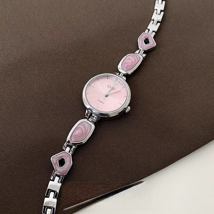 High-End Design Women'S Watch With Chain And Round DialExquisite And StylishSuitable For Women, Women'S Gift, Women'S Accessory.