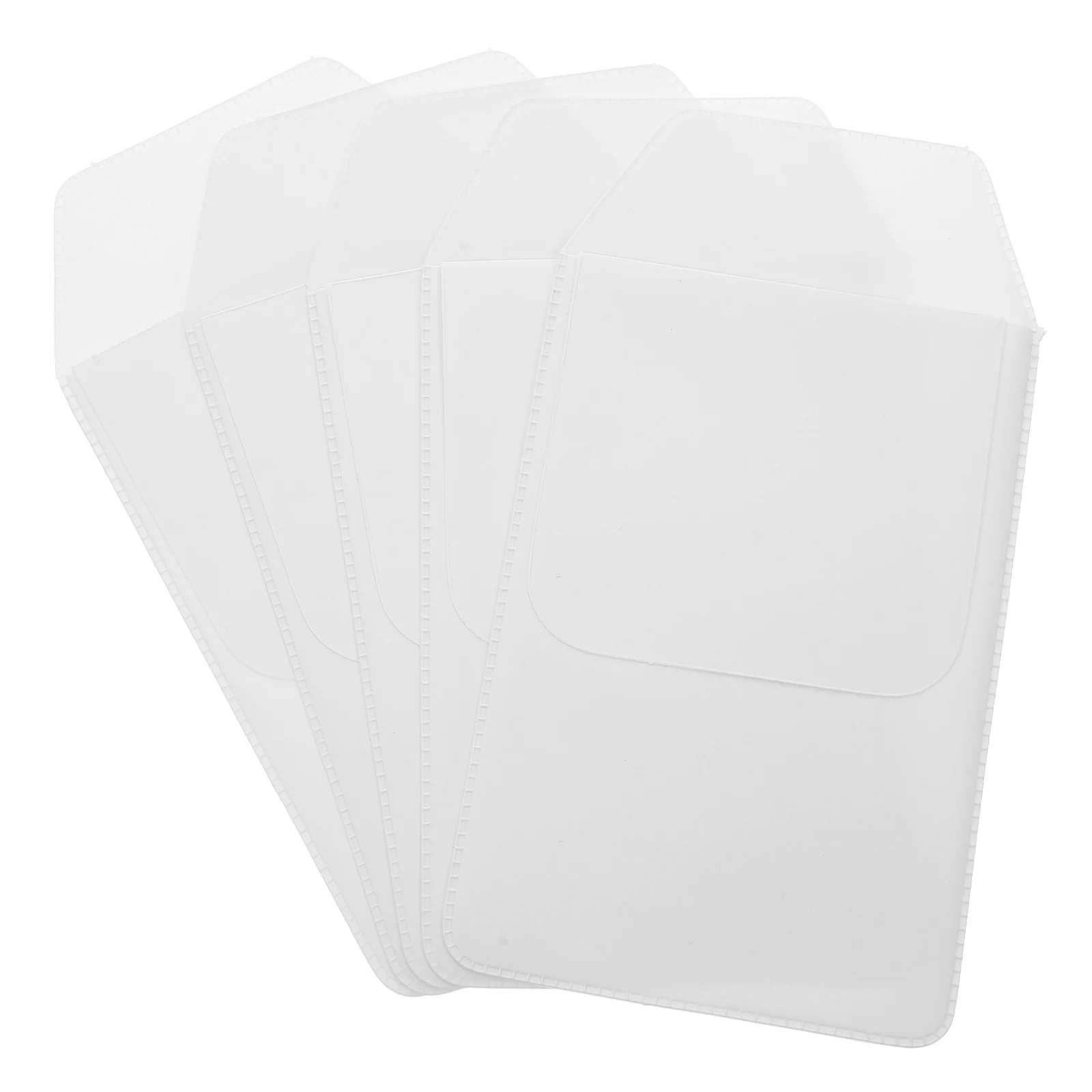 

5 Pcs PVC Pen Case Soft Material Pocket Protector for Shirts Lab Coats Pens Holder Organizer Long Lasting Use