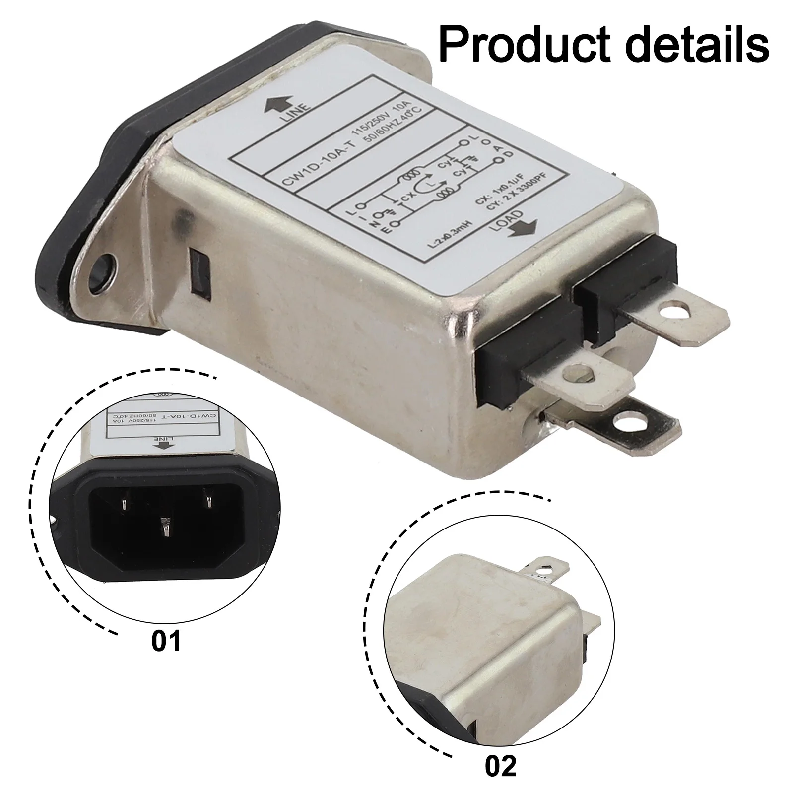 Integrated Design IEC Input Module Industrial Electronic Equipment 10A Rated Current 1500 KΩ Resistance 250 V AC