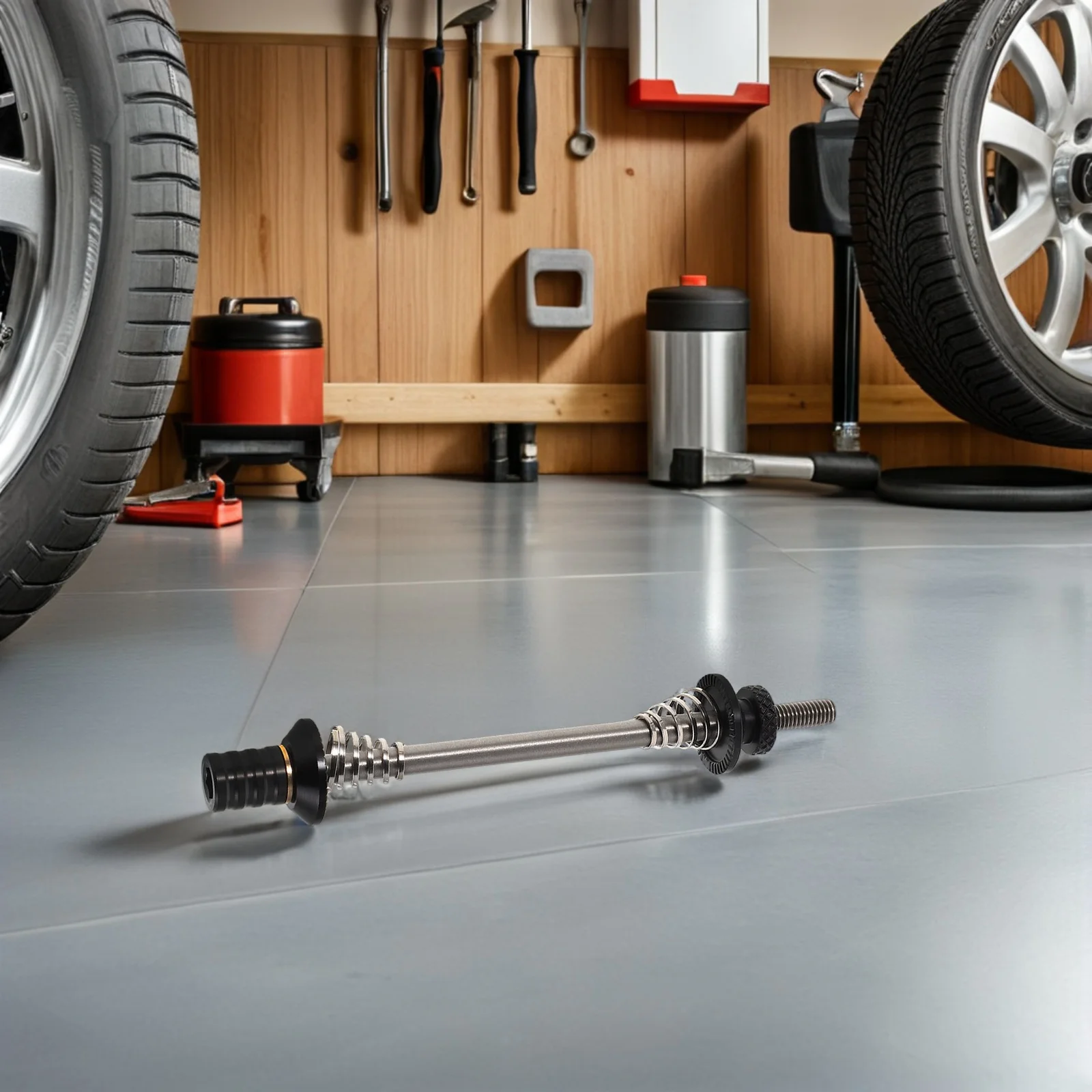 Quick Release Bike Wheel Skewers 74mm M5 Head Compatible Mountain Road Bikes Stable Material Easy Installation