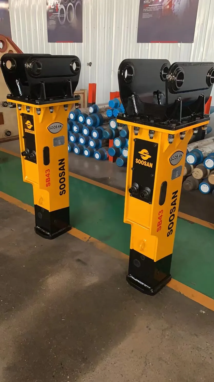 SOOSAN hydraulic stone breaker SB43 hydraulic hammer breaker excavator