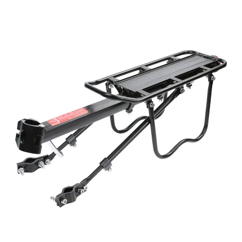 

Quick Dismantling Mountain Bike Rear Shelf, Bicycle Load Carrier, Rear Rack with Reflector 671-09 Bike Rear Carrier