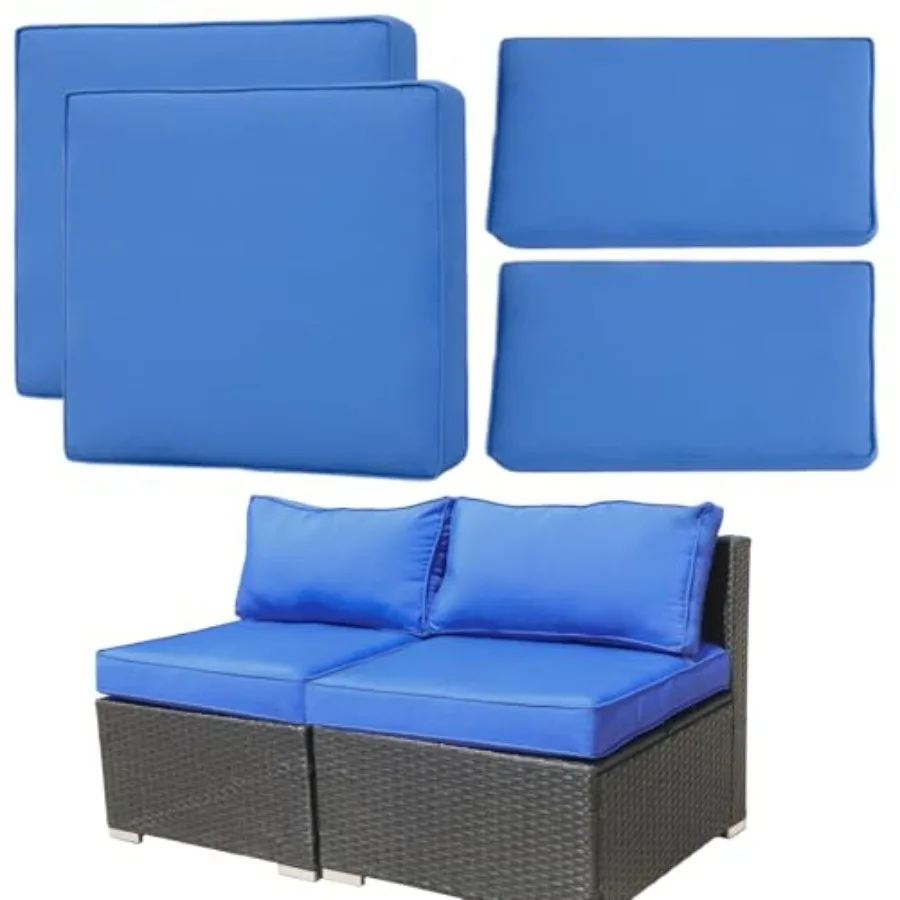 

Pcs Patio Cushion Covers ReplacementOutdoor Patio Seat Cushion Covers Furniture Sa Covers Waterproof Back Cushion Slipcovers Wa