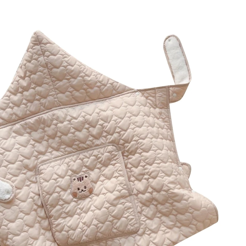 Stylish & Functional Baby Hooded Blanket Versatile Baby Hooded Wrap Stylish Baby Blanket Stay Warms in Comfort & Fashion