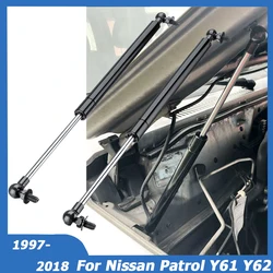 For Nissan Patrol Y61 Y62 GU UTE Wagon 1997-2018 Front Engine Bonnet Hood Shock Gas Struts Bar Lift Support Car Accesories