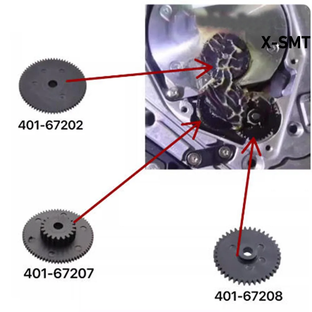 

Electric Feeder Accessory RF Feeder Gear For JUKI RS-1 RF Feeder 8mm 72mm RS JUKI Chip Mounter 401-67202 401-67207 401-67208