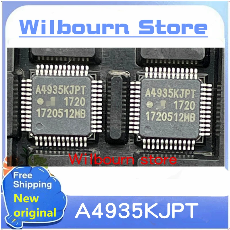 5PCS~20PCS/LOT New Brushless DC Motor Controller Chip of A4935KJPT A4935KJPT-T A4935KJPTR-T TQFP-48 steering Machine