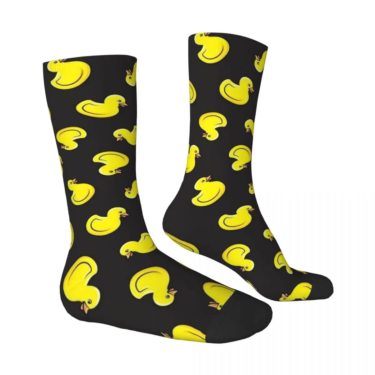 Rubber Ducky Socks duck bath toy Trendy Stockings Men Medium Soft Running Socks Winter Graphic Non Slip Socks