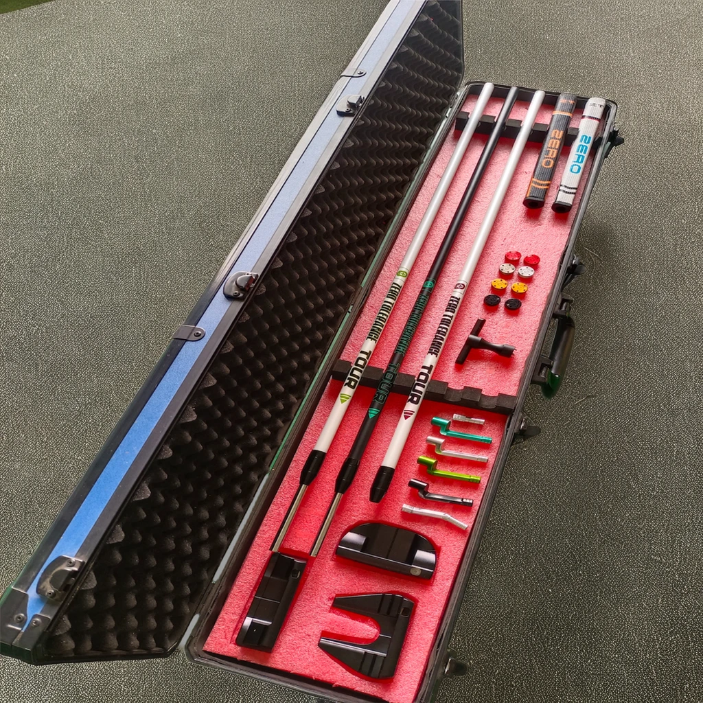 

High Quality Precision CNC Custom Professional Golf Putter Grips Durable PU Leather Patterned Design Right Handed Club