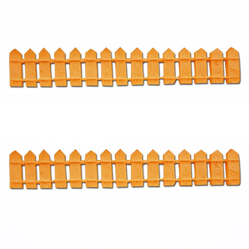 Fence Shape Silicone Fondant Mold Premium Food-Grade Non-Stick Baking Tool for Cake Chocolate Candy Jelly DIY Dessert Making