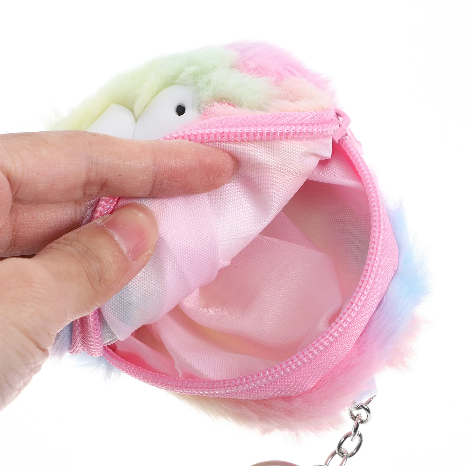 محفظة كارتون يونيكورن للعملات المعدنية، حقيبة صغيرة خفيفة الوزن بسحاب للنساء، محفظة لطيفة للعملات المعدنية وأحمر الشفاه، منظم النقود، محفظة مدمجة #5